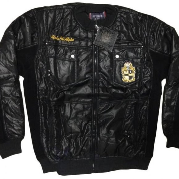 New Alpha Phi Alpha Plush Jacket - Picture 1 of 3